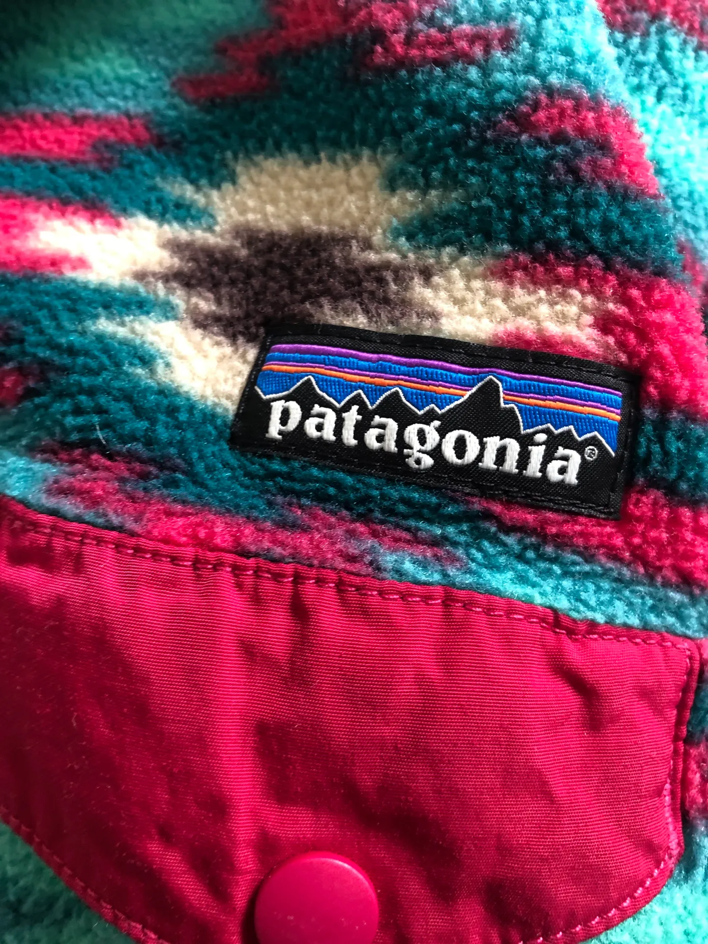 Patagonia Wild Desert Aztec Synchilla Snap T - Image 8