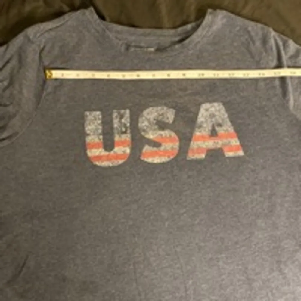 Maurices Gray USA T-shirt Short Sleeve Size XL/XXL - Image 5