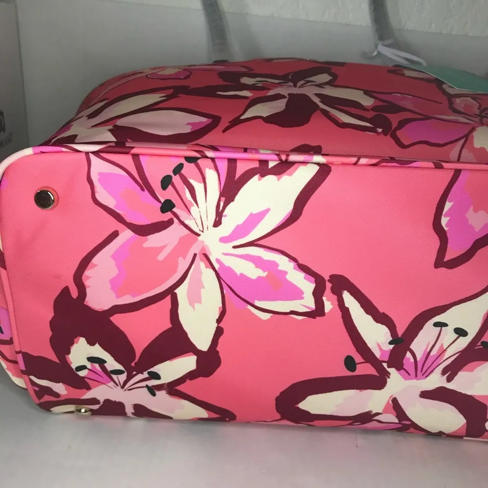 Kate Spade Baby Bag Harmony Baby Bag in Tiger Lily Floral Pink New w/ Tags NWT - Image 14