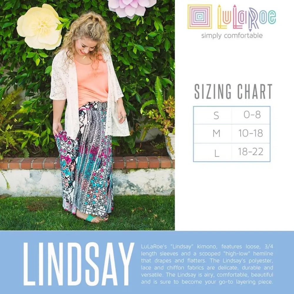 LuLaRoe  Lindsay Kimono Size S NWT - Image 6