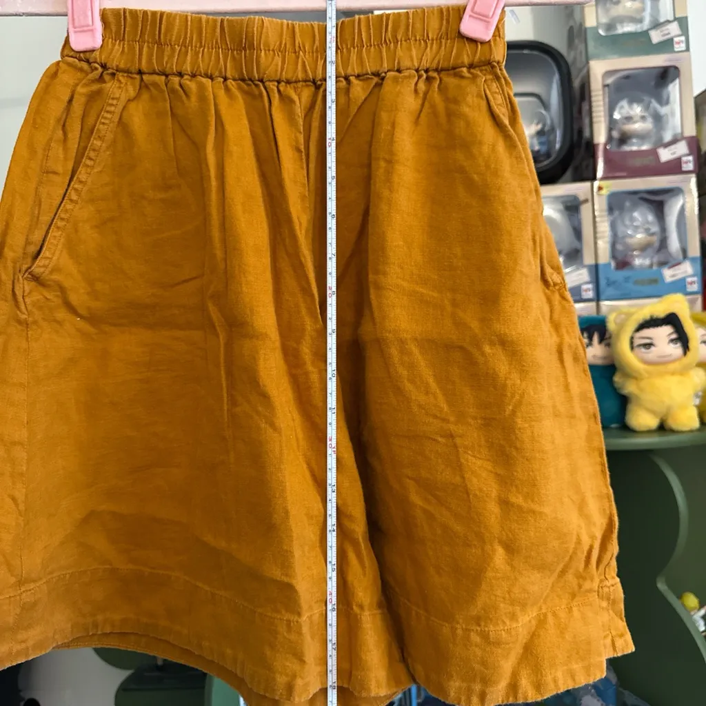Mustard Yellow Casual Shorts - Image 5