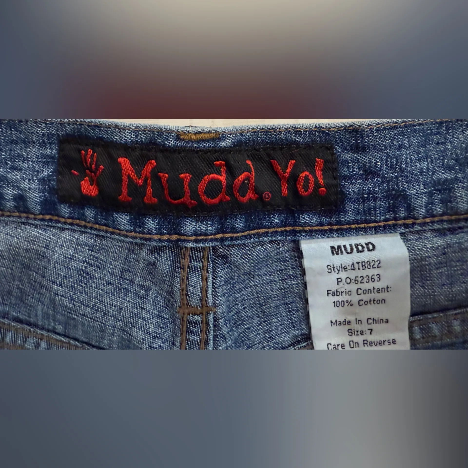 Mudd Women's Flare Jeans in Classic Blue - Image 4