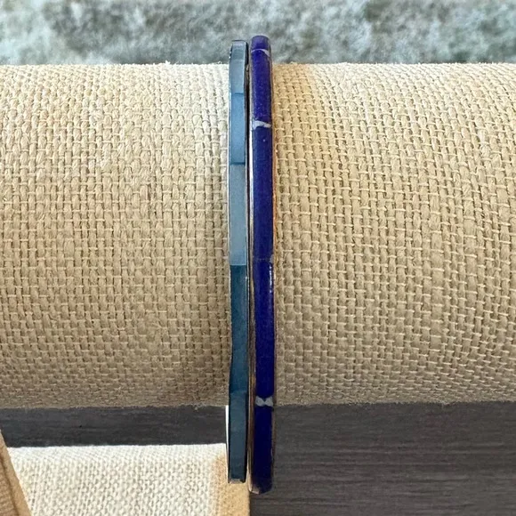 Shades Of Blue Bangle Bracelets - Image 2