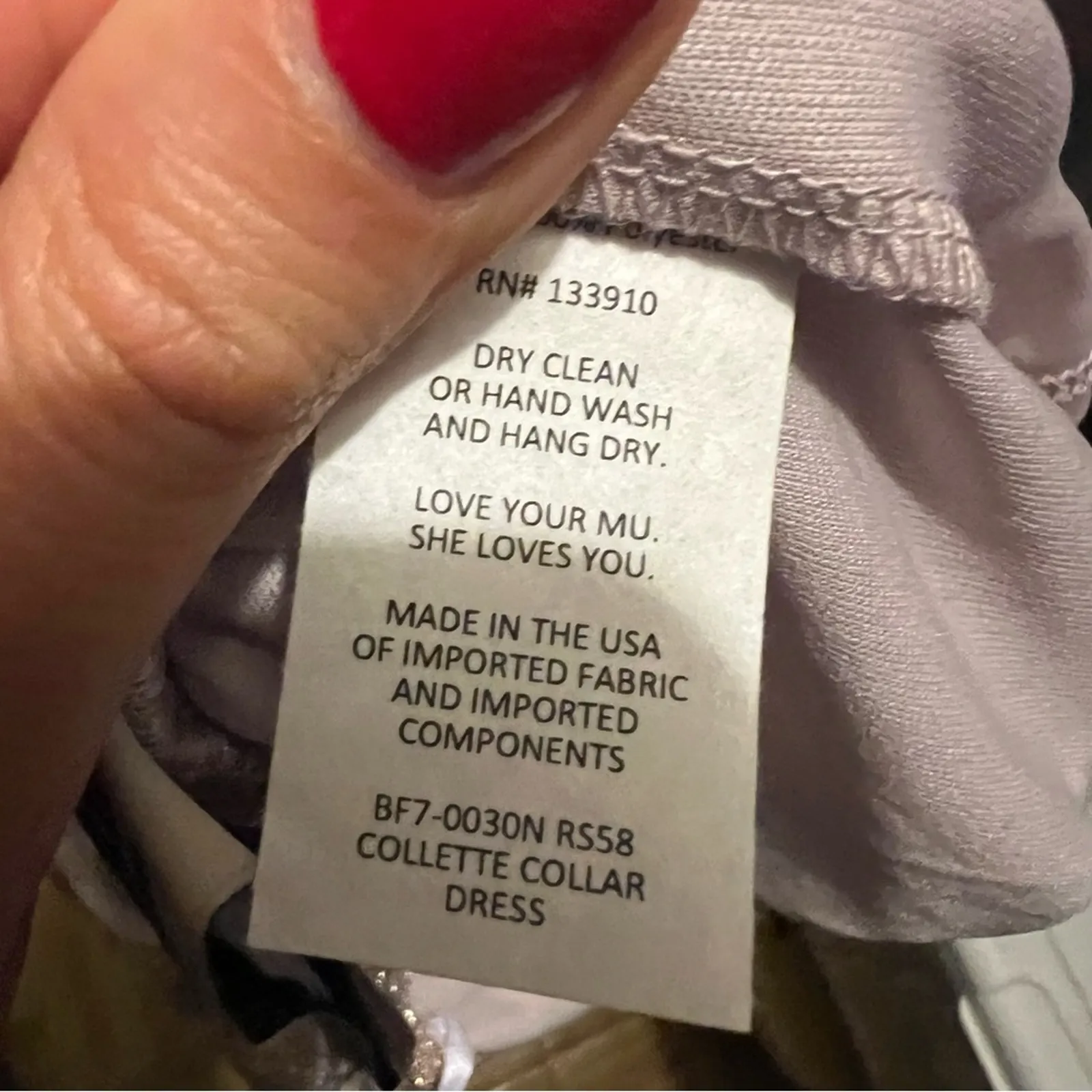 Show Me Your MuMu SMYM Collette Collar Halter Dress Magic Mauve Glimmer NEW MED - Image 5