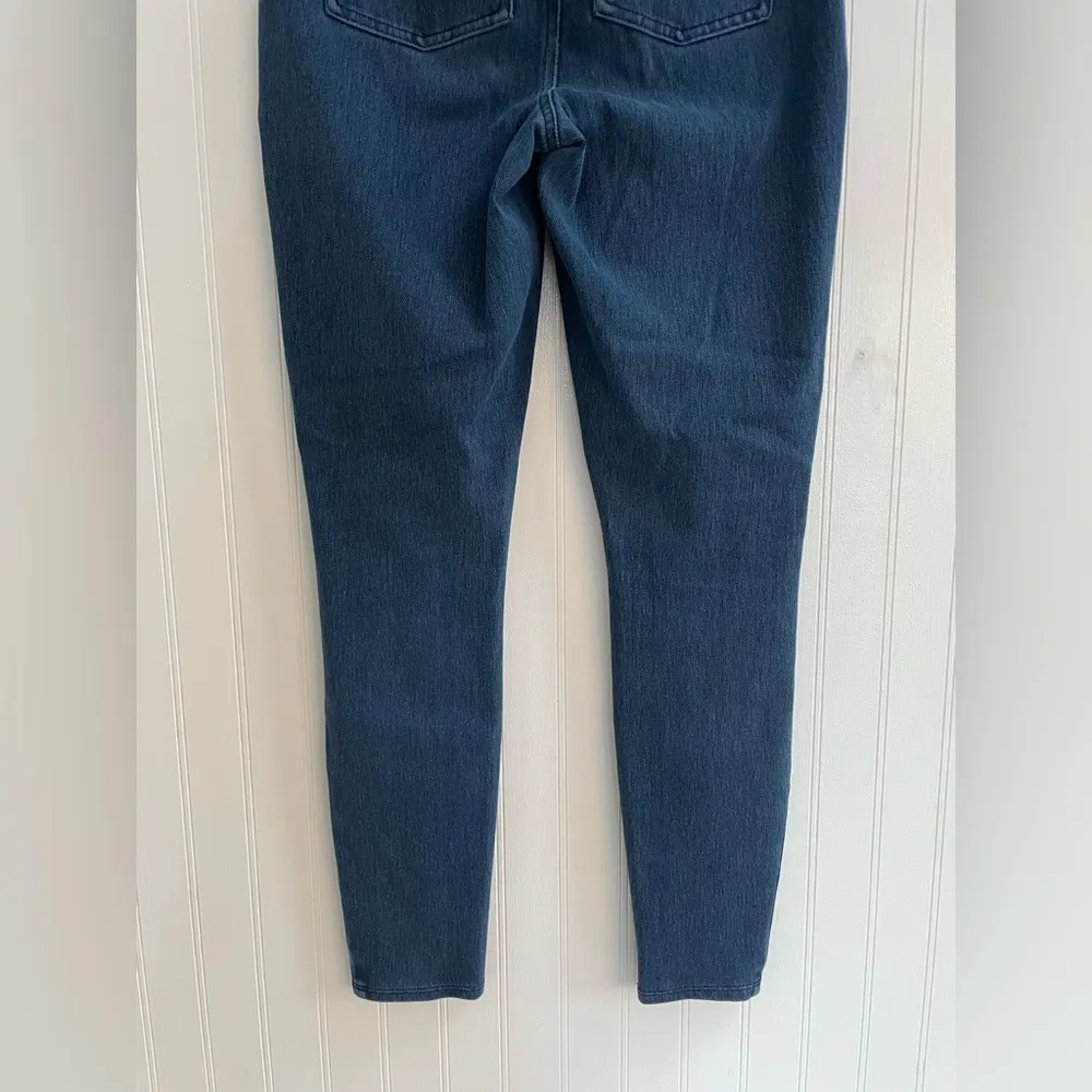 SPANX Jean-ish Ankle Leggings High Rise Skinny Jegging in Twilight Rinse Size M - Image 11