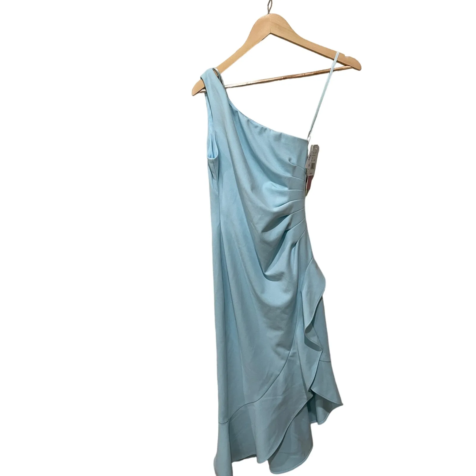 Aqua‎ Off the Shoulder Crepe Cocktail Dress Size 0 - Image 3