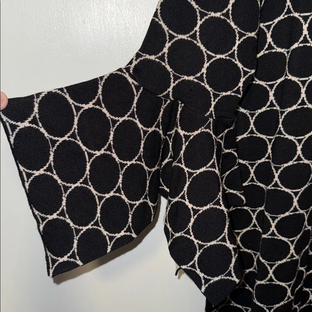 Gabby Skye Knit Sweater Dress w Bell Sleeves Women’s Large L - Image 4