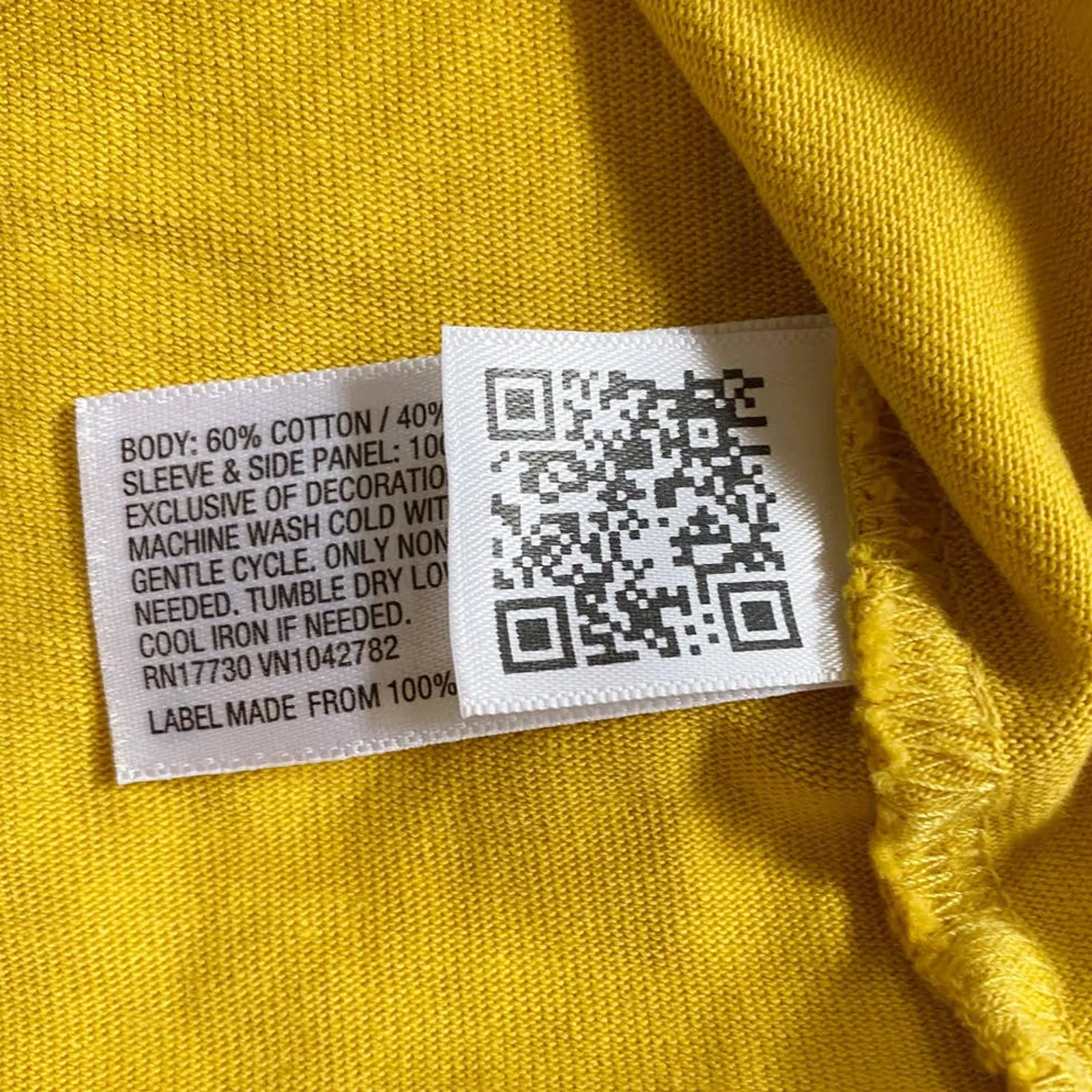 Wild Fable Mustard Yellow Long Sleeve Shirt SZ XS‎ NWT - Image 6