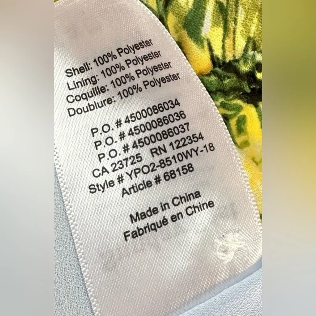 Sunday Best Leafy Green Long Sleeve Dress - Image 8