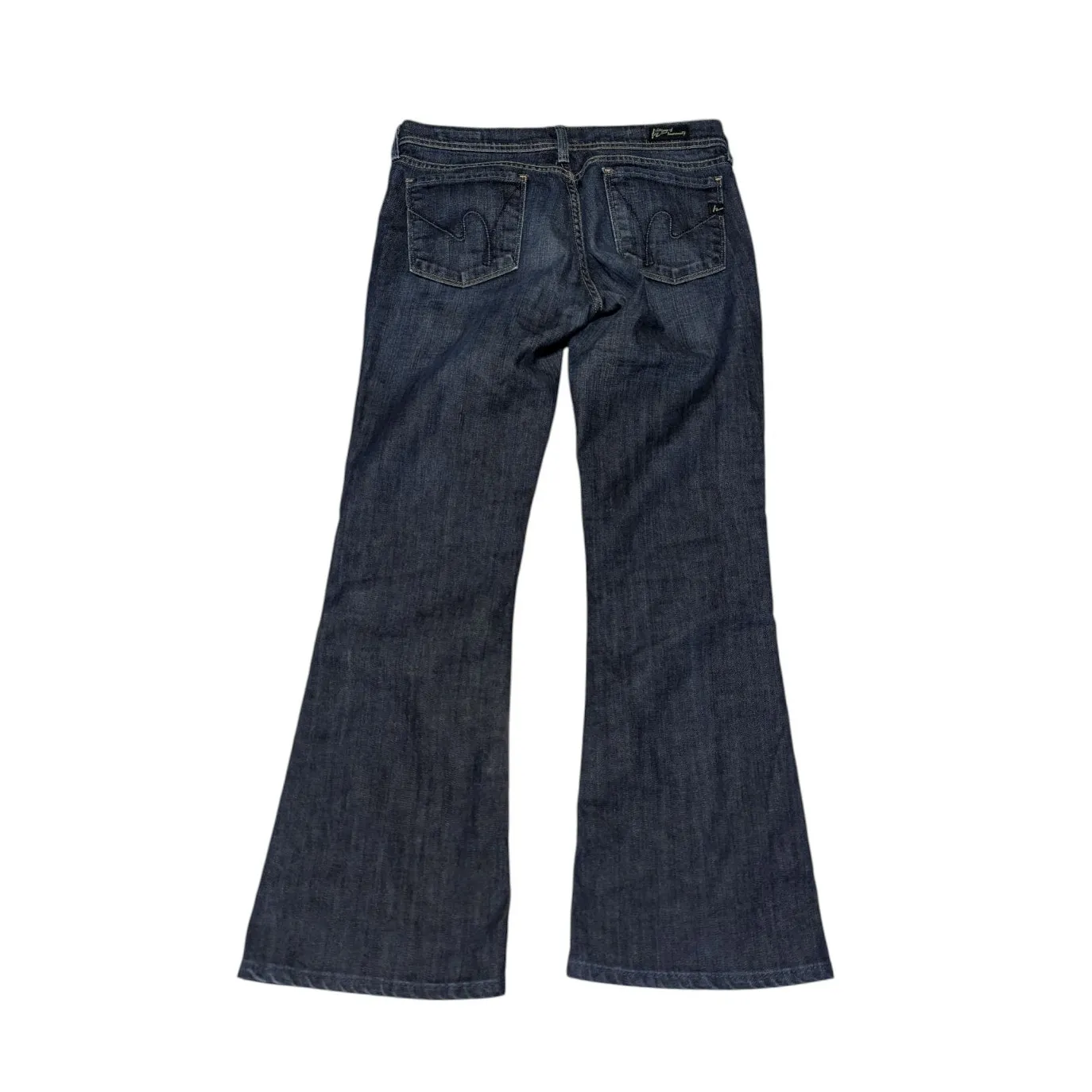 Citizens of Humanity Ingrid Low Waist Flare Jeans Dark Wash Blue Womens 28 Denim - Image 2