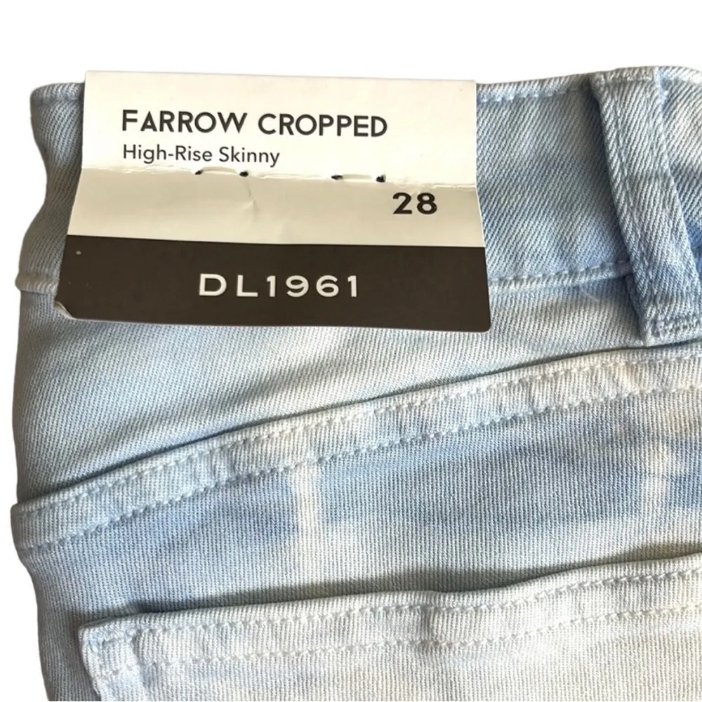 Nwt DL1961 Farrow Cropped Hight Rise Skinny Jeans - Image 3