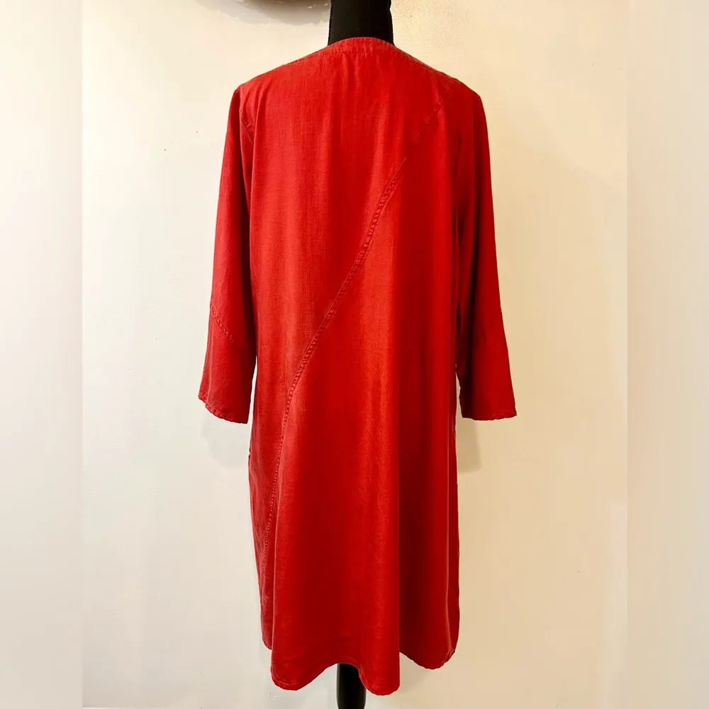 Coldwater Creek Tencel Seamed Dress Size Medium - Image 8