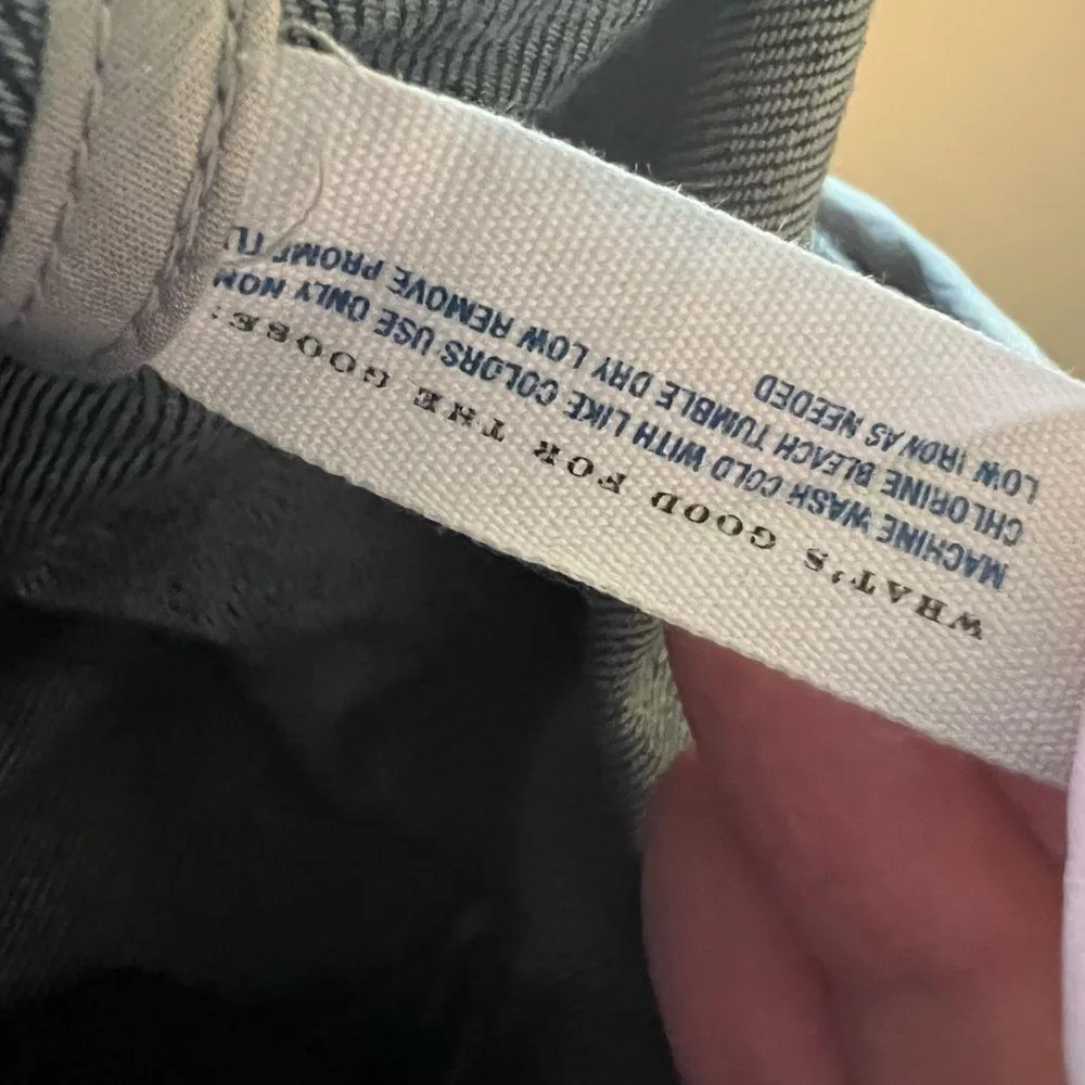 Leifsdottir Anthropologie Cotton Stretch Button Accent Ruffle Denim Skirt Size 2 - Image 8