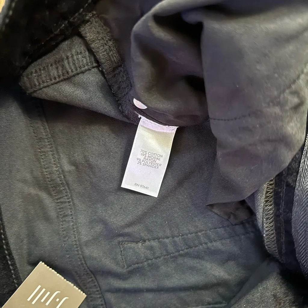 NWT J Jill Black Stretch Corduroy Straight Leg Pants Size 10 💛🍄 - Image 10