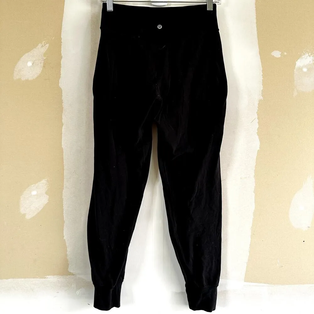 Lululemon Align Jogger 28" High-Rise Relaxed Fit Nulu Lycra Pockets Black 6 - Image 5
