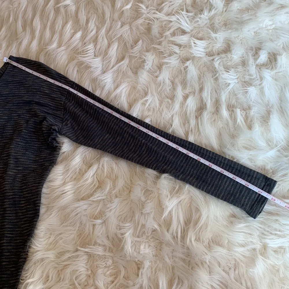 Misope Woman’s Blue and Beige Scoop Neck Long Sleeve T - Image 6