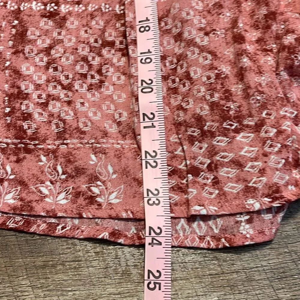 Jack by BB Dakota Womens Sleeveless Lyla Halter‎ Top Rosette Pink Size Small NWT - Image 8