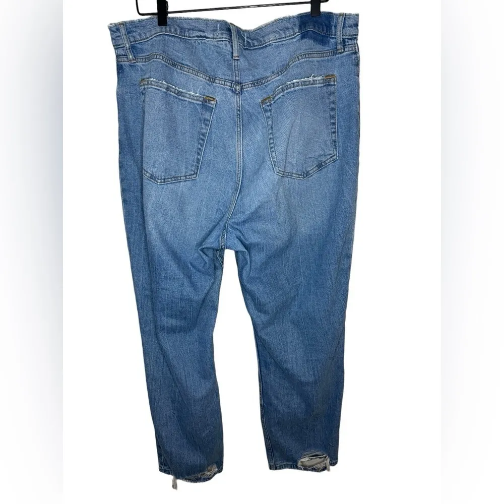 Abercrombie & Fitch The Ankle Straight Ultra High Rise Jeans 34/18 - Image 4