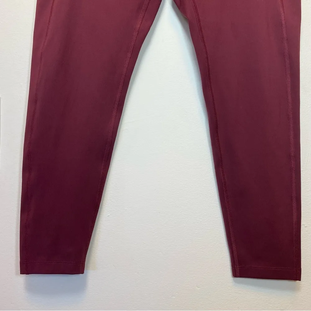 Girlfriend Collective | Compressive High-Rise 23 3/4” Leggings Mulberry Medium - Image 11