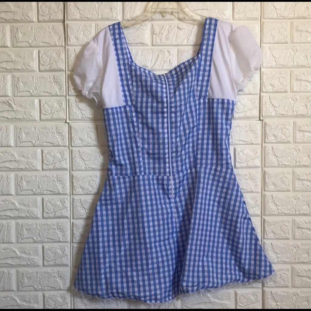 Dreamgirl‎ women’s size M-L plaid Dorothy wizard of Oz - Image 2