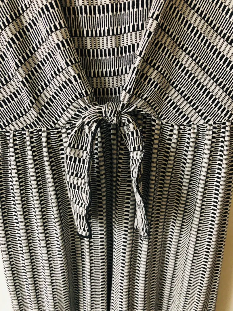 Black And White Jumpsuit Small - Image 5