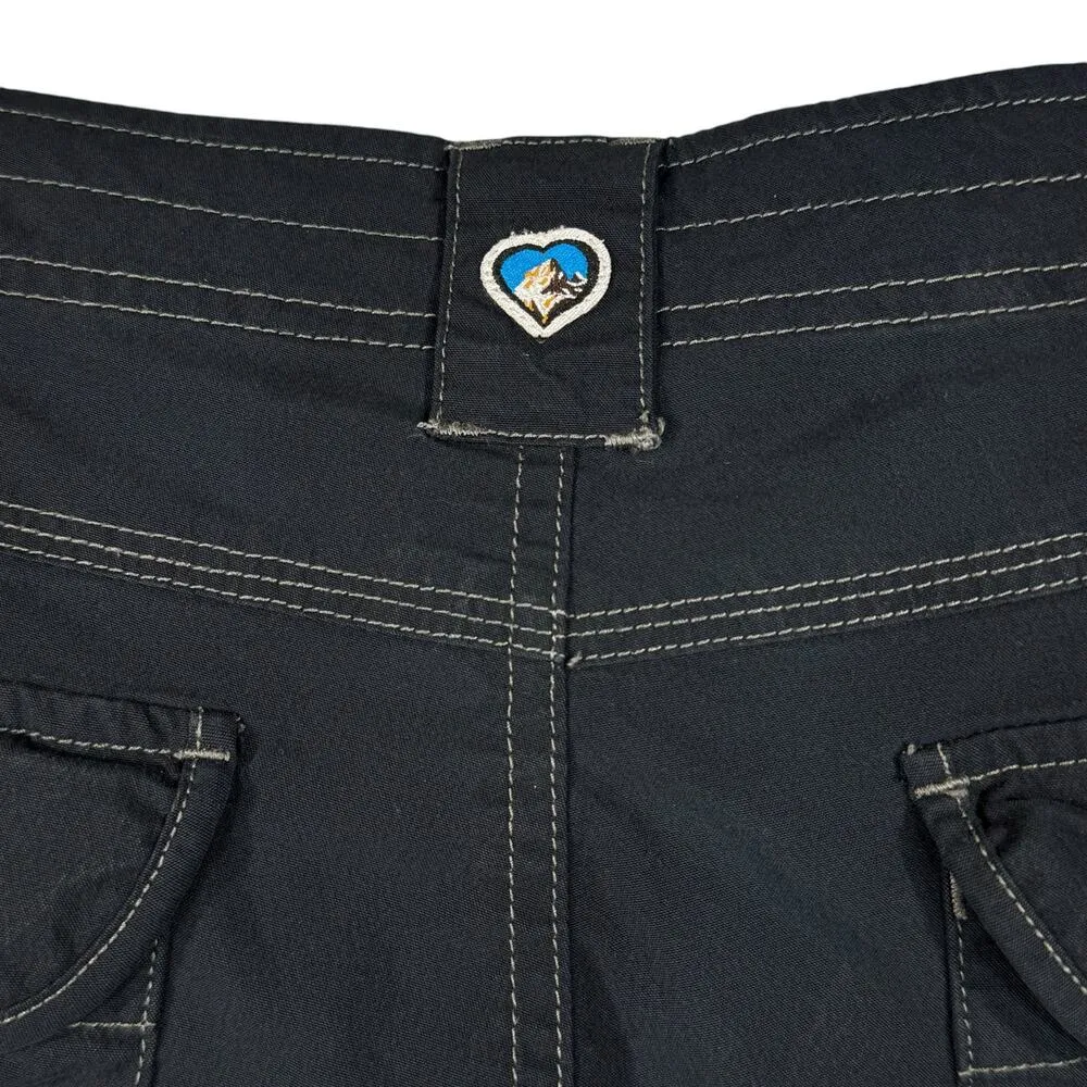 Kuhl SZ 6 Splash 11" Shorts Quick-Dry Pocket UPF 50 Mid-Rise Zip-Fly Gray Women - Image 7