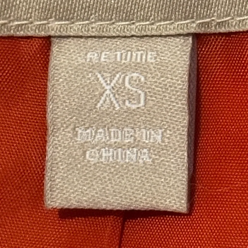 Banana Republic Wool Blend Belted Trench Coat w Removable Hood Orange Women’s XS - Image 10