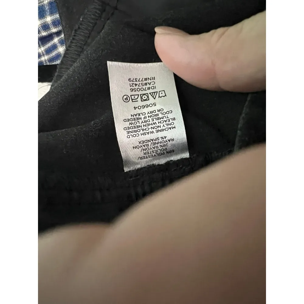 Ann Taylor Factory Black/Grey Dress Pants Size 10P Straight Leg Career Work Sl - Image 5