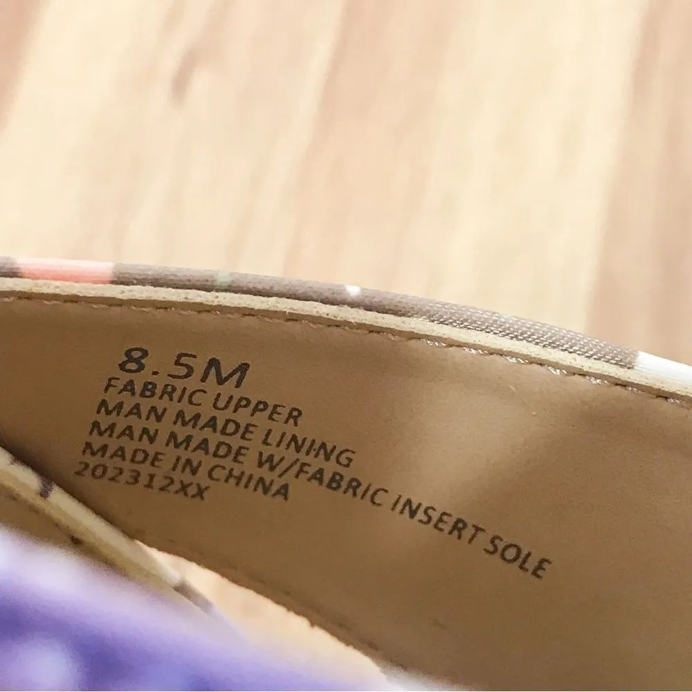 GIANNI BINI Ulti-Mate 70s‎ Floral Platform Sandals Strappy Chunky Heel Size 8.5 - Image 7