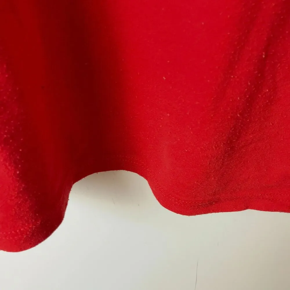 1986 Jerzees Nike Race T Shirt Vintage 80s Red 50/50 USA Made M Unisex Fit Size M - Image 8