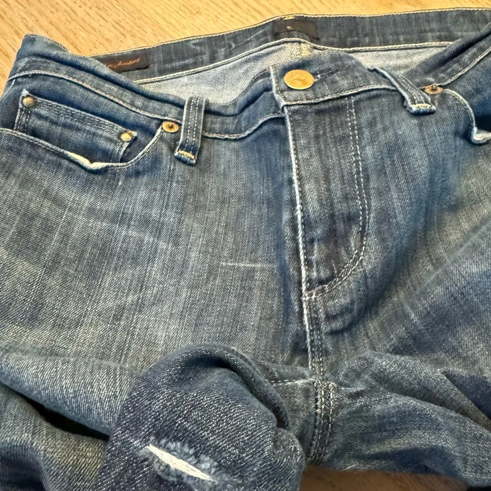 Citizens of Humanity Amber Stretch High Rise Bootcut Dark Wash Blue Jeans - Image 3