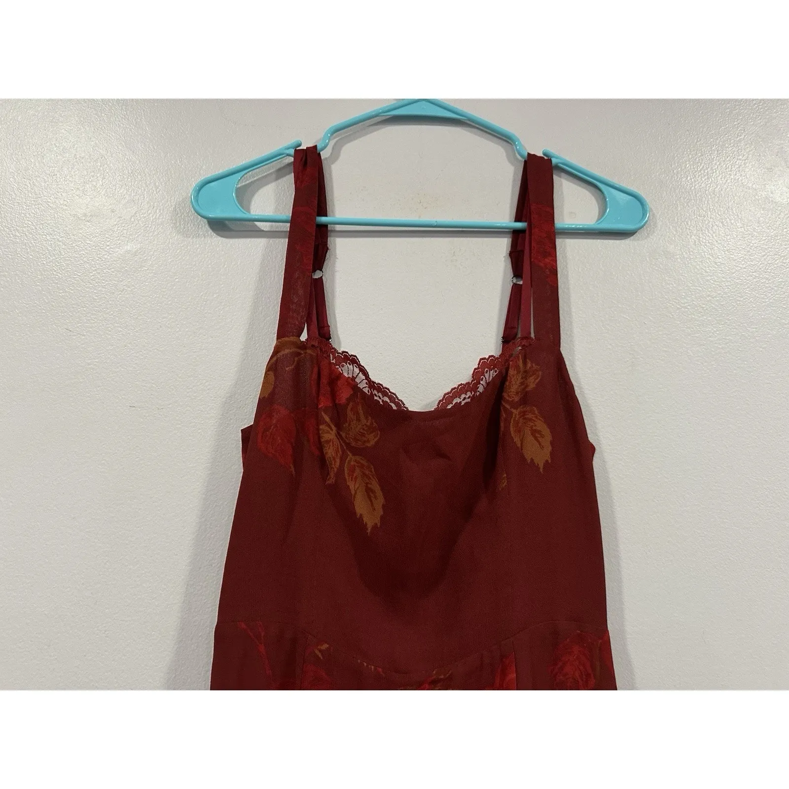 Reformation Irisa in Barcelona Border Red Floral Flounce Sz 6 NEW - Image 2