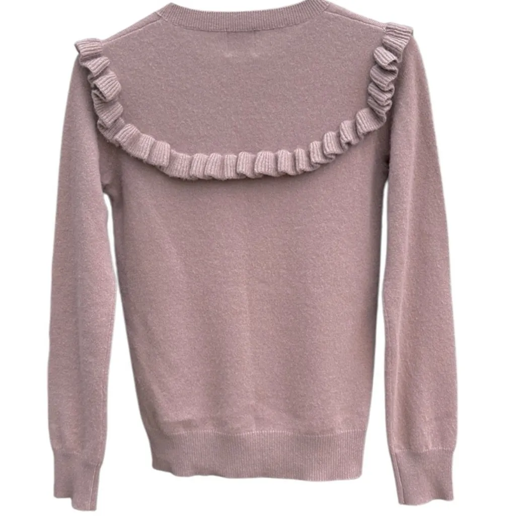 EUC MADELEINE THOMPSON 100%
Cashmere Adelboden Frill Sweater Taupe
Small $410.00 - Image 7
