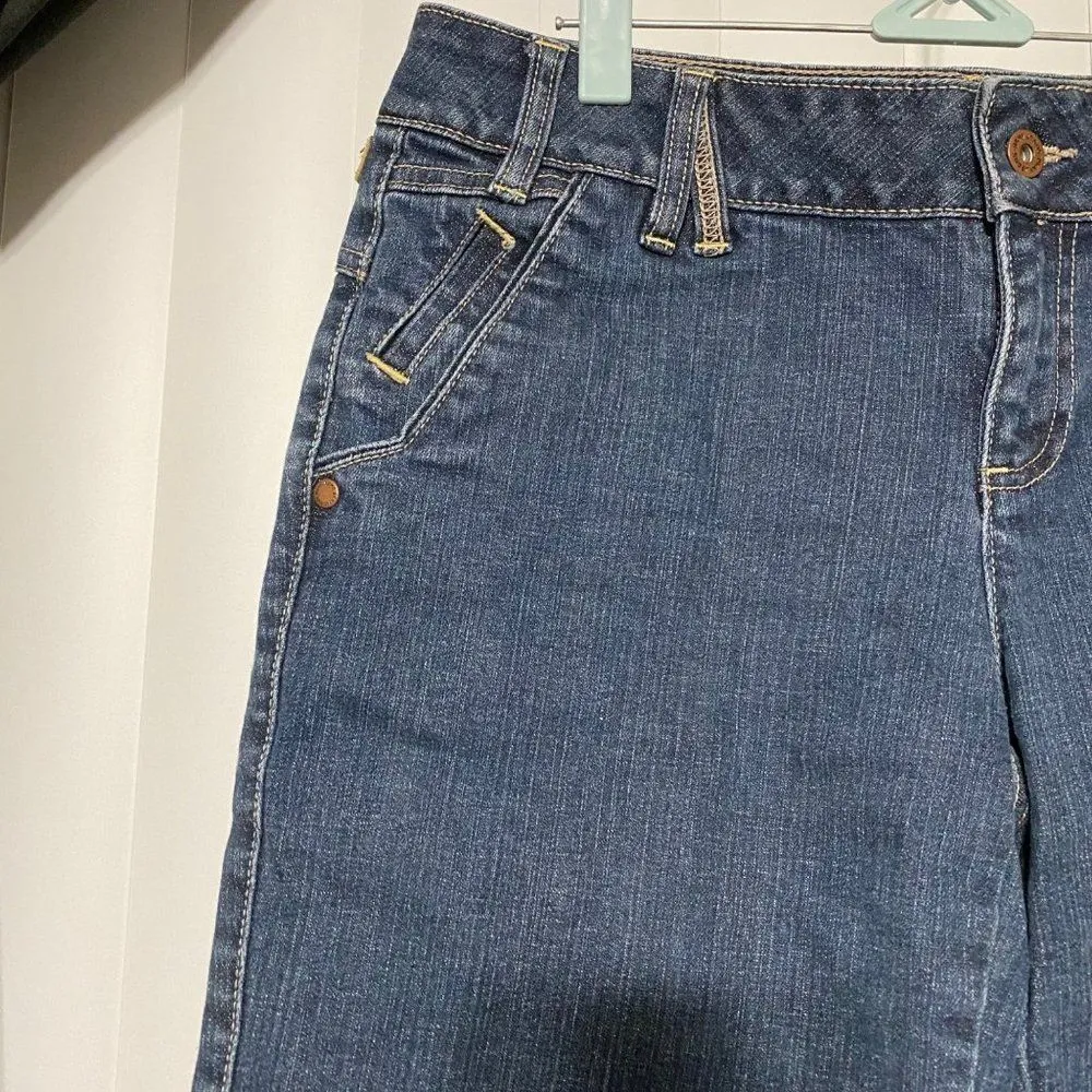 DKNY denim blue Bermuda style shorts - Image 3