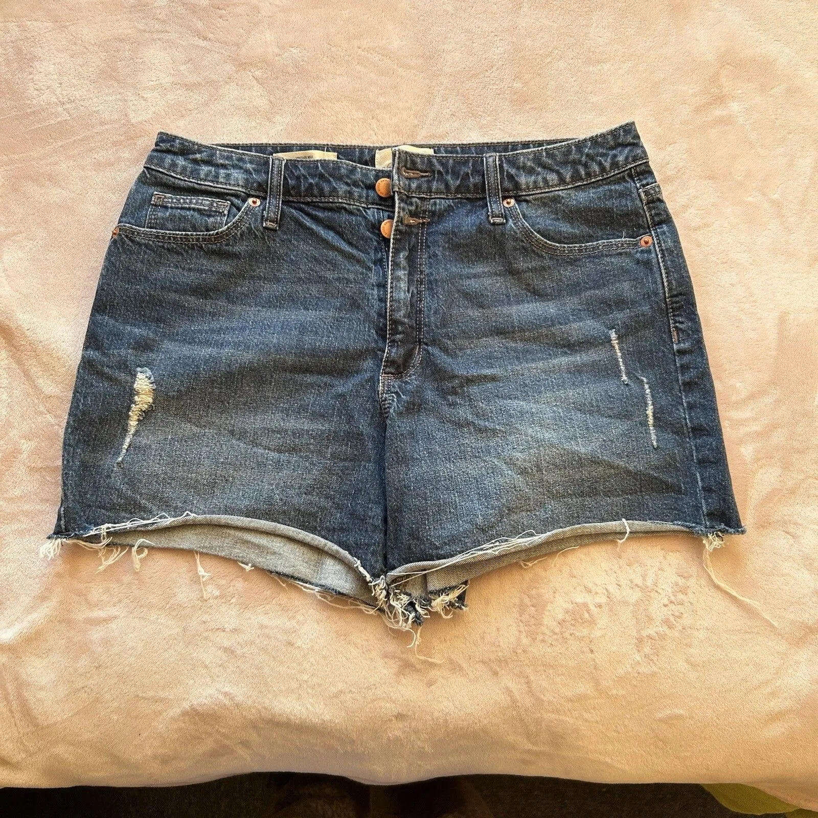 Denim Shorts Midrise Universal Thread shorts size 10/30 R - Image 2