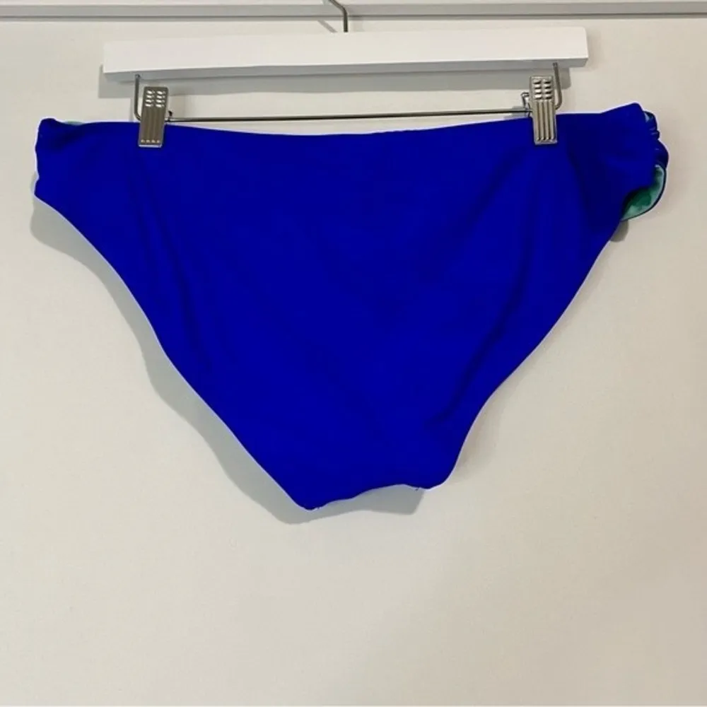 Women’s Ombré Twist Front Bikini Swim Bottoms Blue Size XL NWOT - Image 9