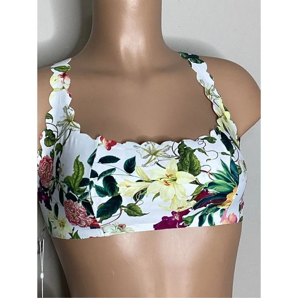 New. PQ reversible floral teeny bikini. L-top/M-bottom. Retails $172 - Image 11
