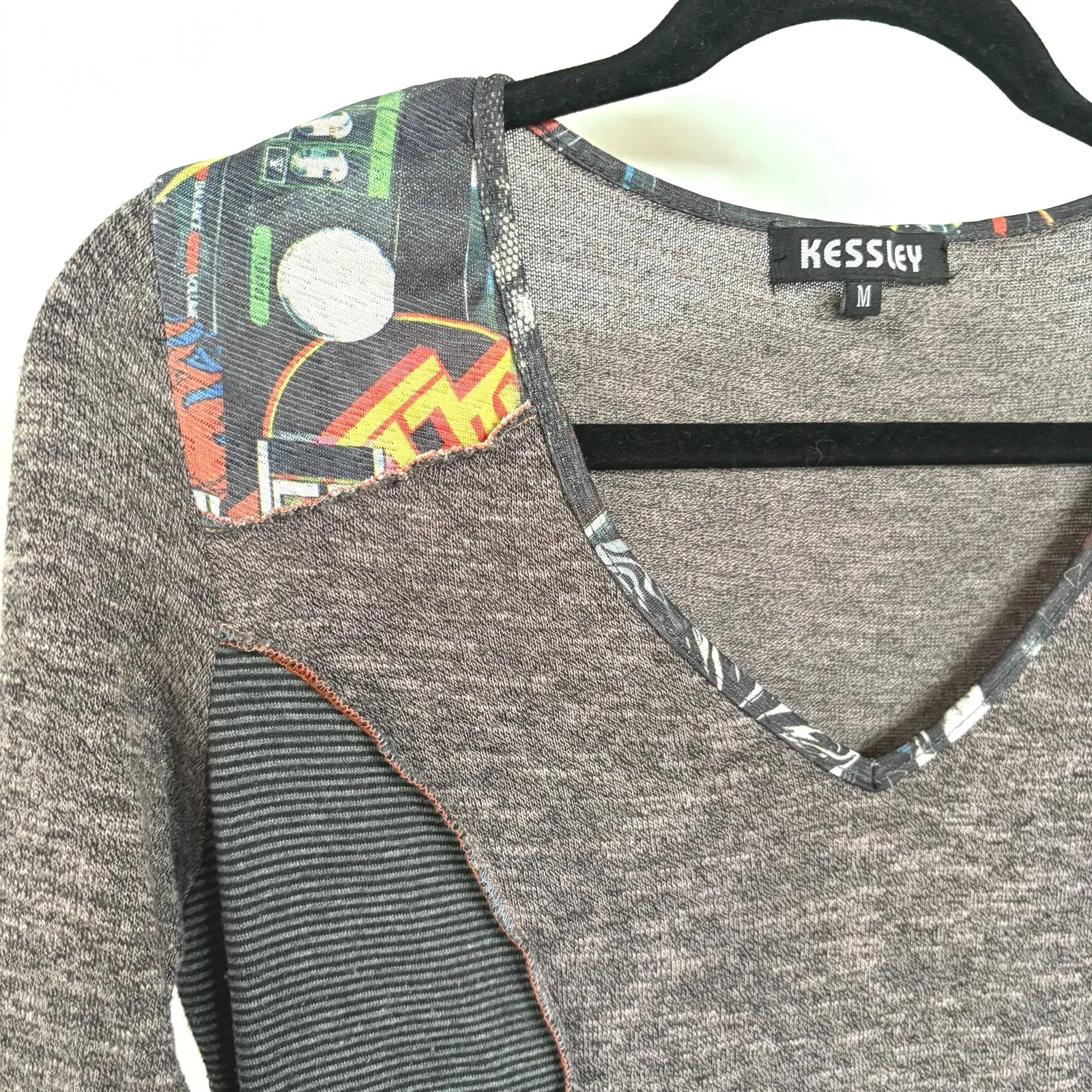 Cyber Futuristic Mini Dress Y2K Mixed Media Patchwork Matrix Abstract Medium - Image 2