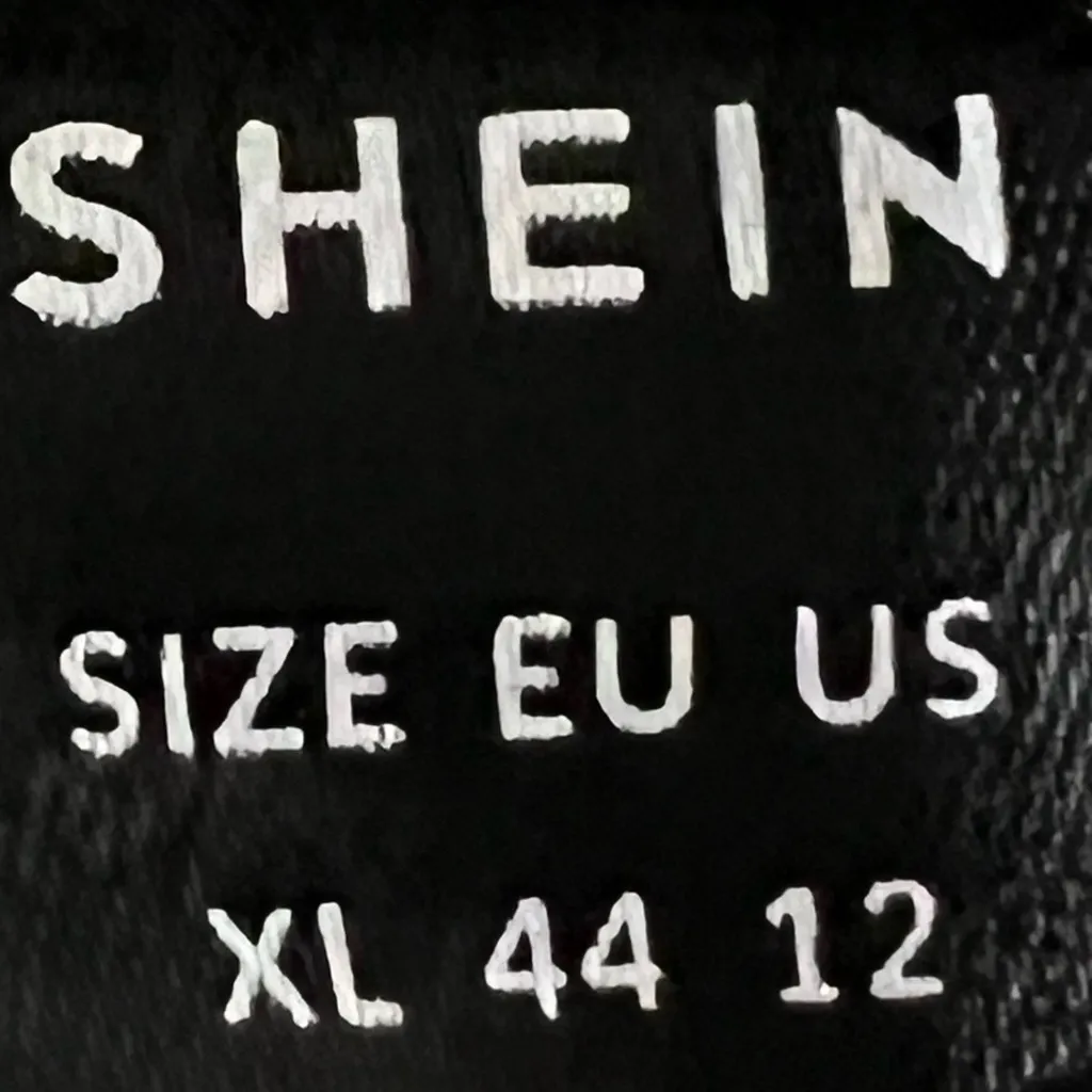 Shein Teal Blue V Neck Corduroy Button Up Jumper Mini Dress - Size 12 - NWT - Image 4