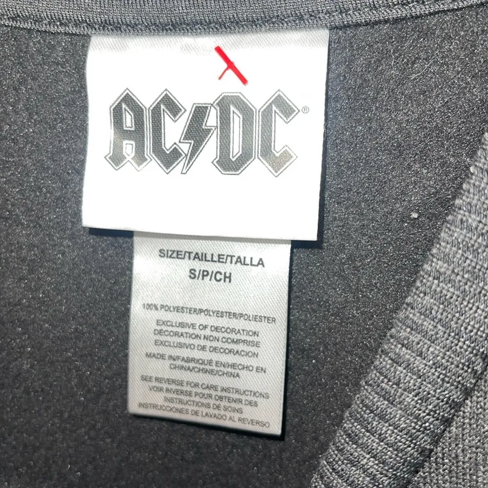 Band Music Blow Up Your Video Black Graphic Long Sleeve Crewneck Size S - Image 3