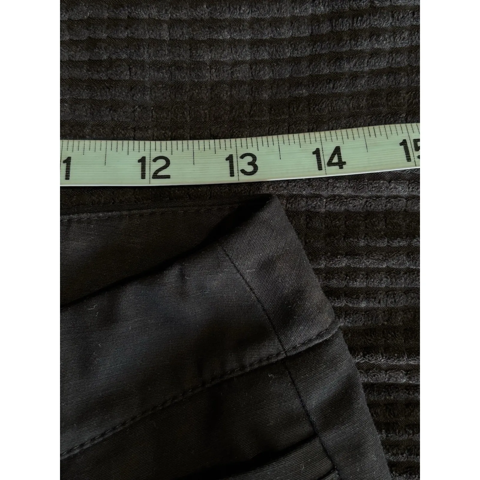 Apt‎ 9 Black Capris Pants Size 4 Low Rise Summer Casual Zip Classic - Image 5
