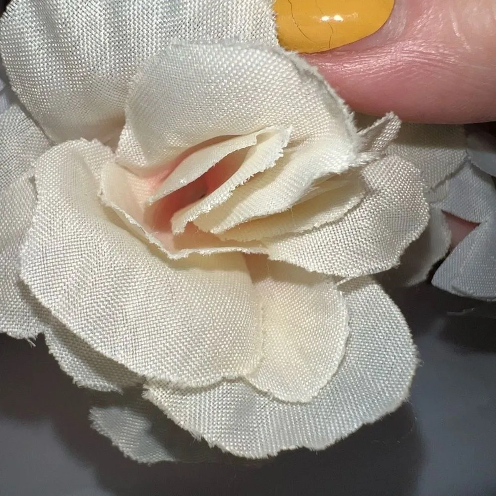 G by Gennaro Boho Hippy Wired Flower Head Piece Green - Image 4