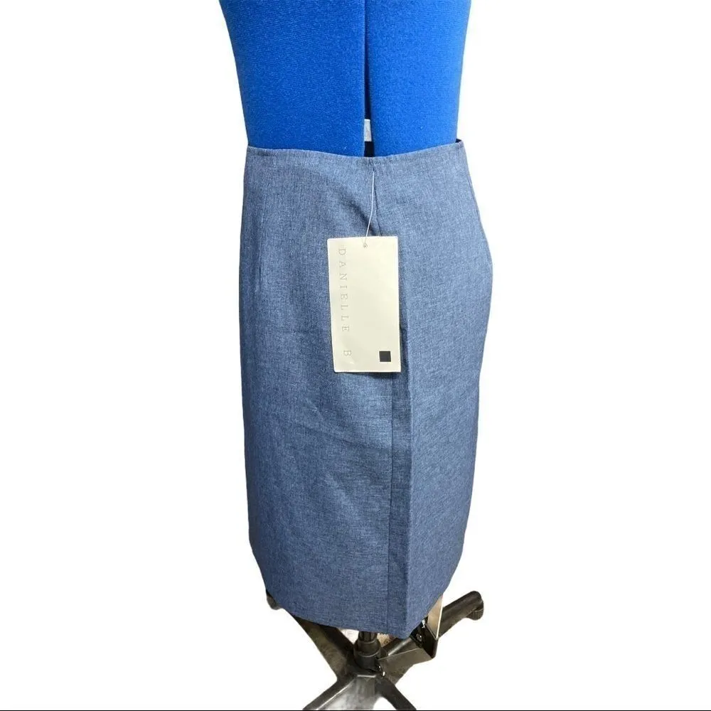 ‎Vintage Danielle B, Skirt, blue, Size 14, Blue - Image 3