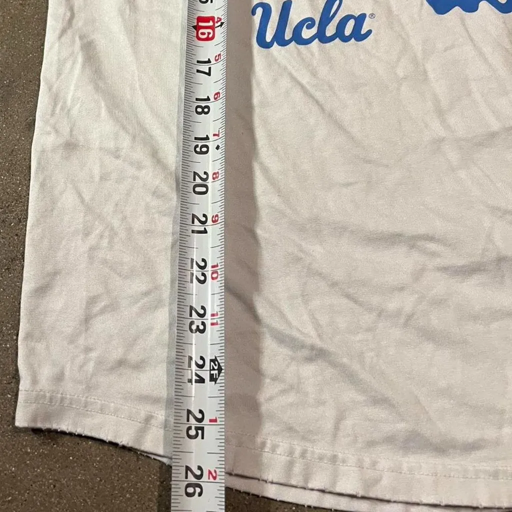 PINK brand UCLA jersey #19 Blue White Long Sleeve University College Wear - Image 4