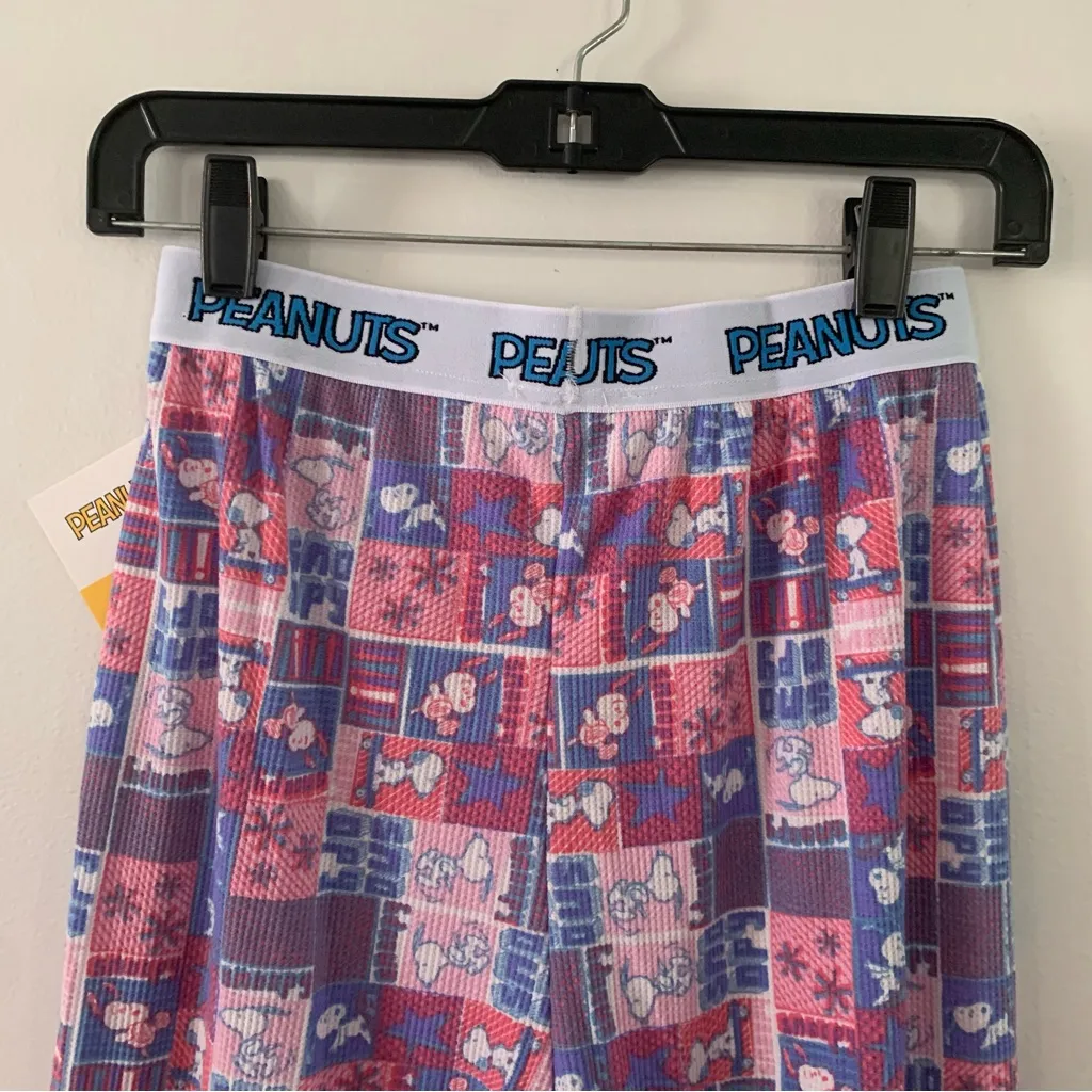 NWT Peanuts Pajama Pants Size Small - Image 8