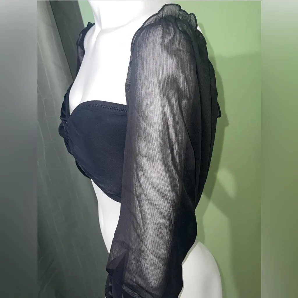 Elegant Black Bikini Set - Image 2