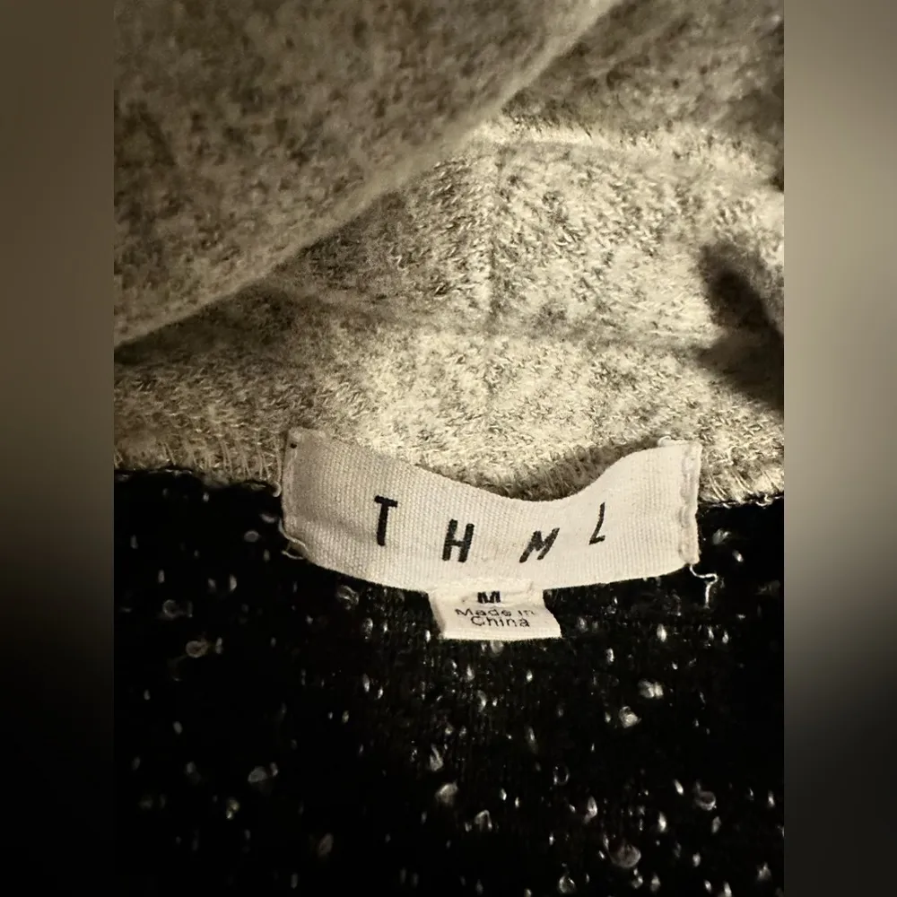 THML black and gray cardigan size M - Image 2