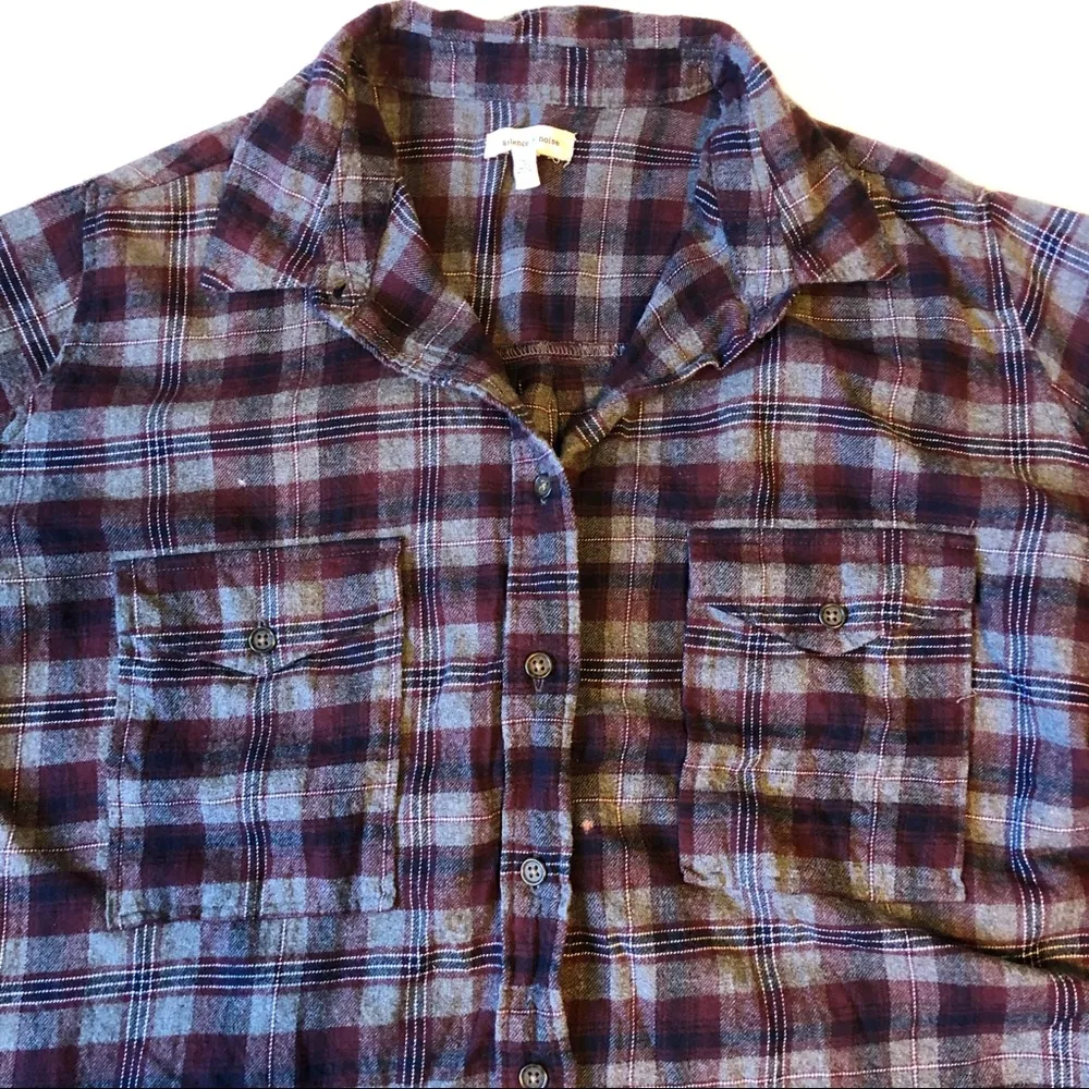 Silence + Noise Oversized Button Down Shirt - Image 3