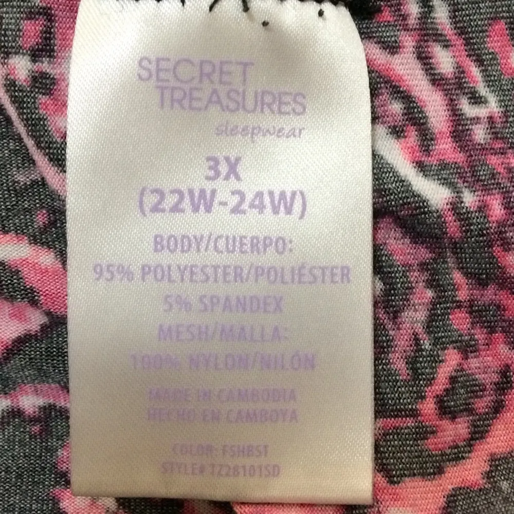 Plus Size Sleep Chemise - Image 4