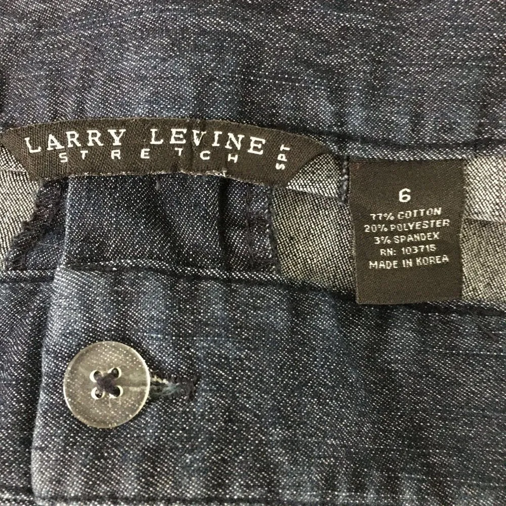 Larry Levine / 6 / Stretch Trouser Pants - Image 2